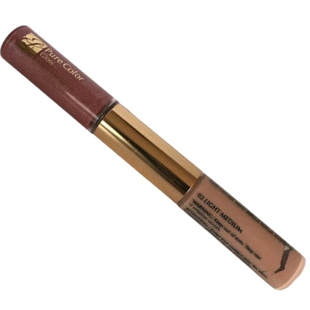Estee Lauder Double Wear Concealer w/ Pure Color Magnificent Mauve Gloss Shimmer